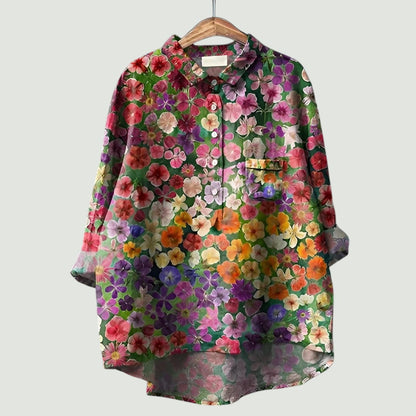 BERTHA I MODERNES LOCKER SITZENDES HEMD