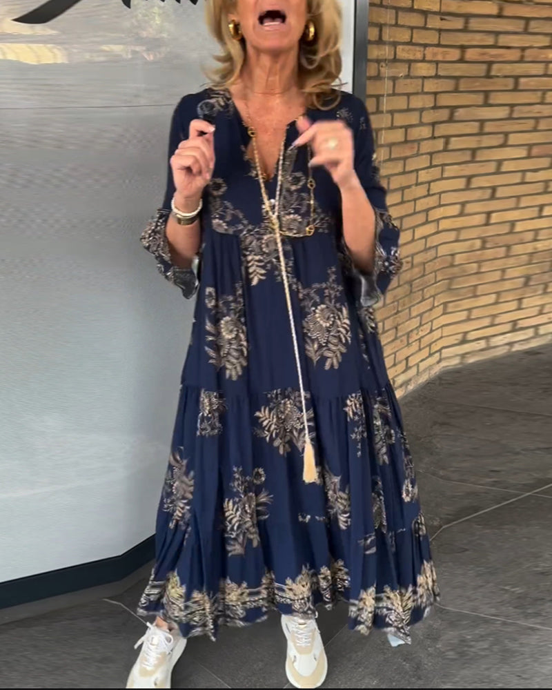 CARLOTTA I LÄSSIGES MAXIKLEID