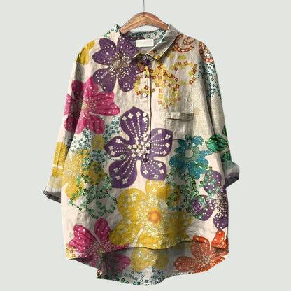 BERTHA I MODERNES LOCKER SITZENDES HEMD