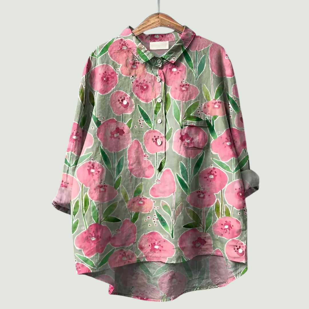 BERTHA I MODERNES LOCKER SITZENDES HEMD