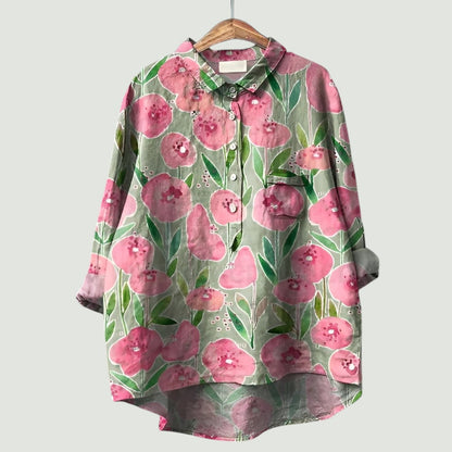 BERTHA I MODERNES LOCKER SITZENDES HEMD