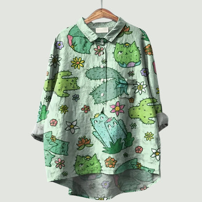 BERTHA I MODERNES LOCKER SITZENDES HEMD