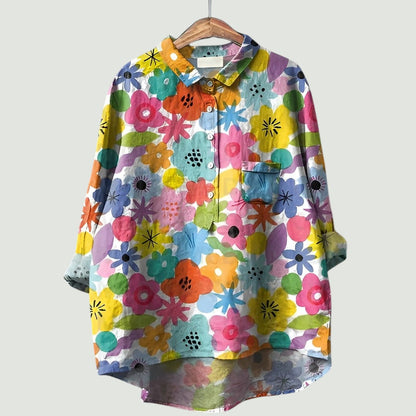 BERTHA I MODERNES LOCKER SITZENDES HEMD