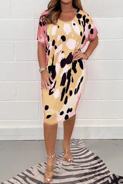 Tanya – Elegantes Maxikleid mit Bauchbedeckung