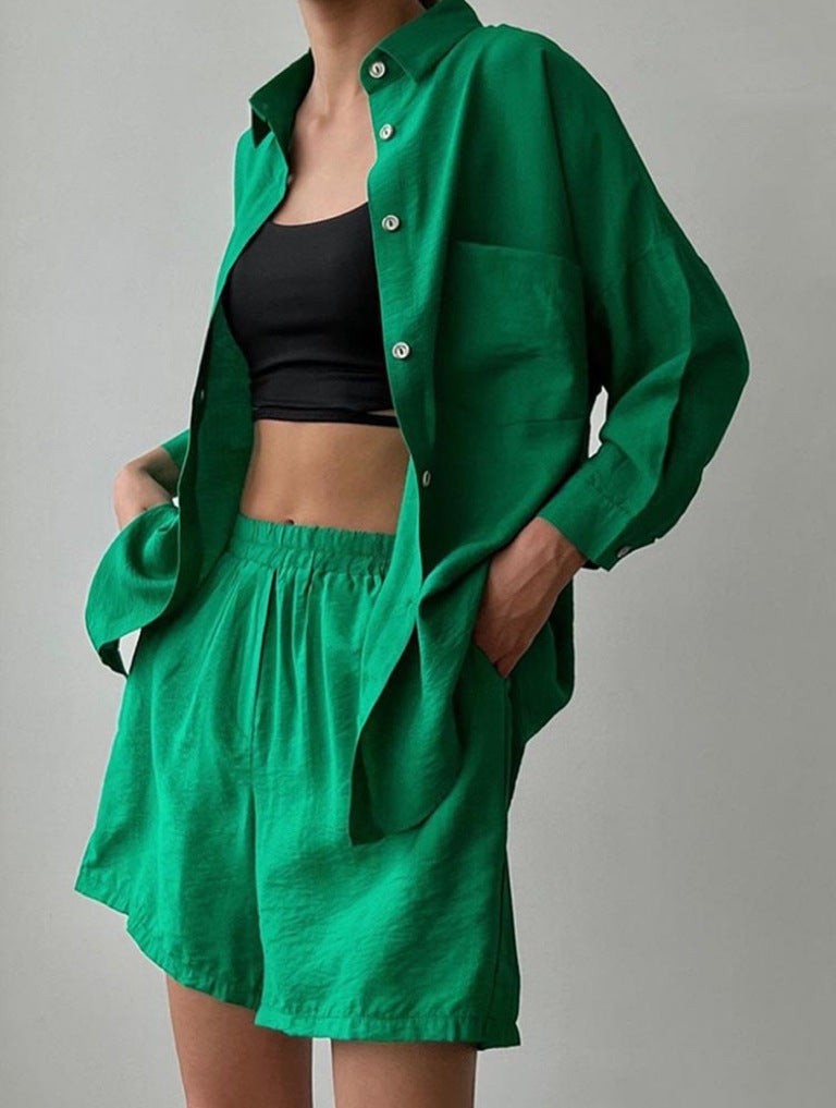 EHRENGARD I KLASSISCHES TOP & SHORTS-SET