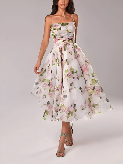 SOPHIA I FLORALES PARTYKLEID