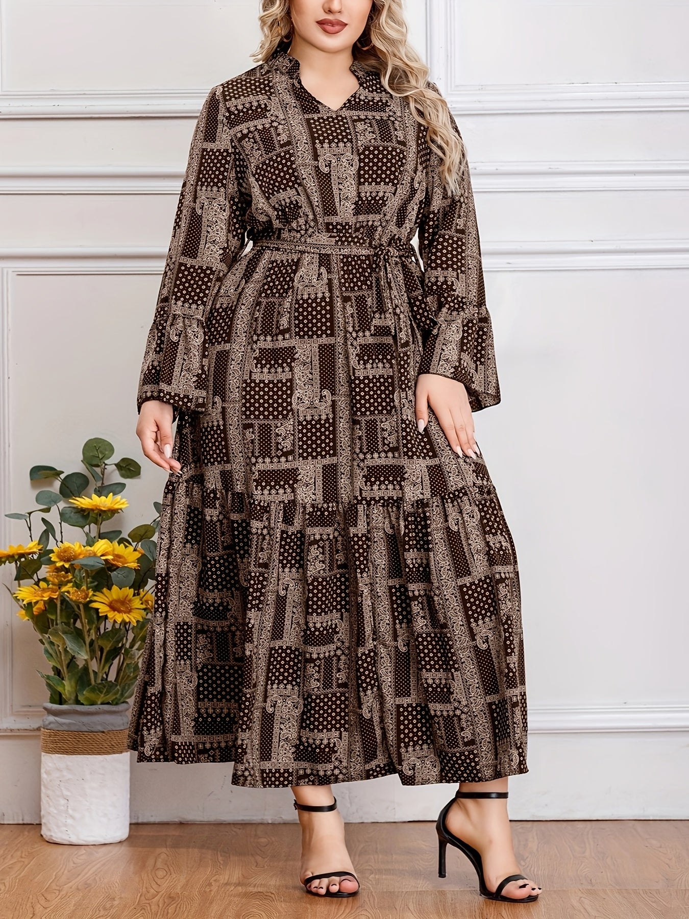 RICGARD I KLASSISCHES MAXIKLEID