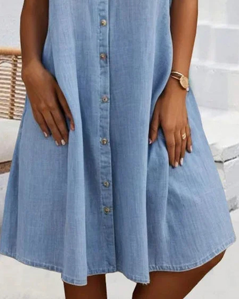 EVELINA I VIELSEITIGES MIDI-HEMDKLEID