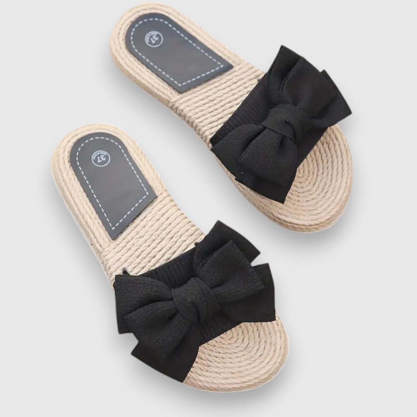 MAHTILDA I FLACHE SANDALEN MIT SCHLEIFEN