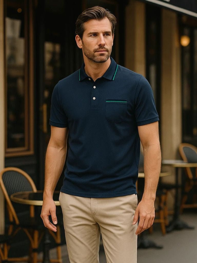 BELMONT I LUXURIÖSES POLOSHIRT