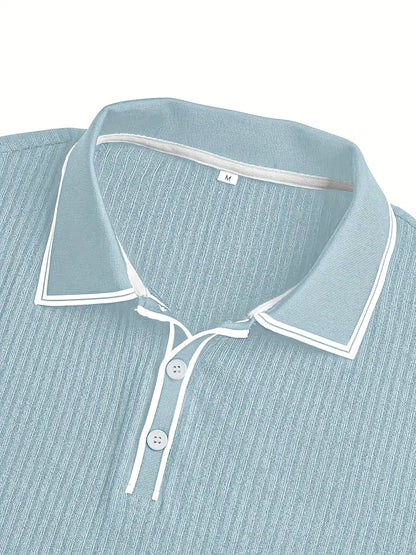 SEBASTIAN I STRUKTURIERTES POLOSHIRT