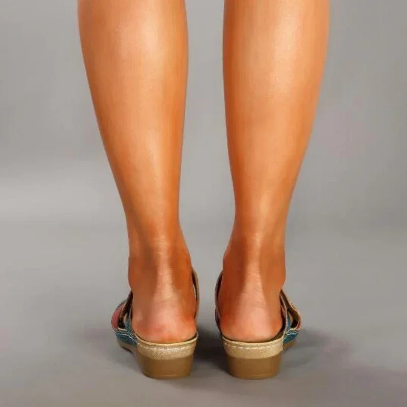 Ellie™ - Sandales faites à la main avec soutien orthopédique