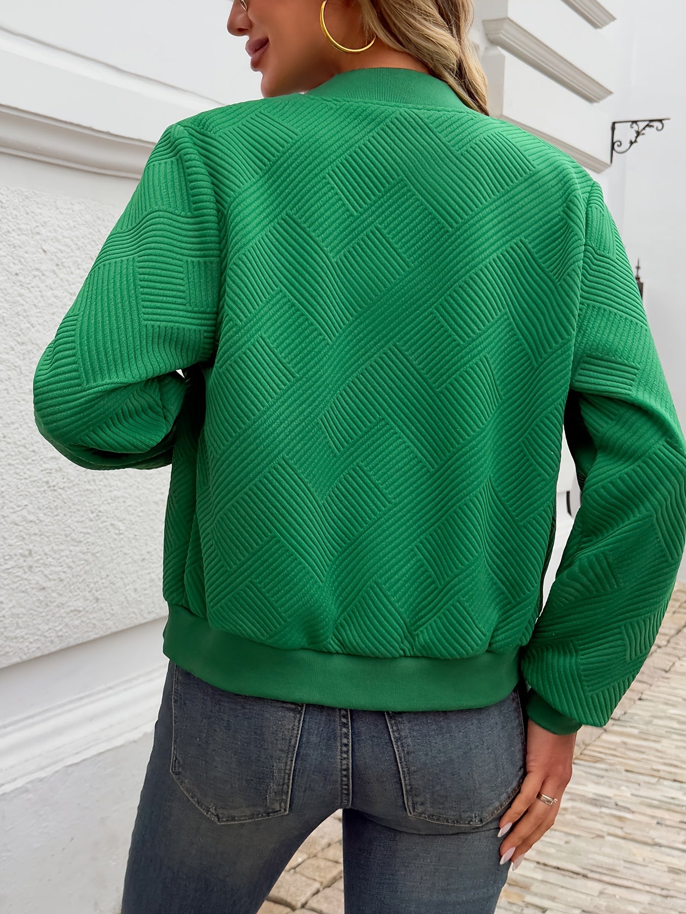 SIBILLA I ELEGANTE GEMUSTERTE JACKE