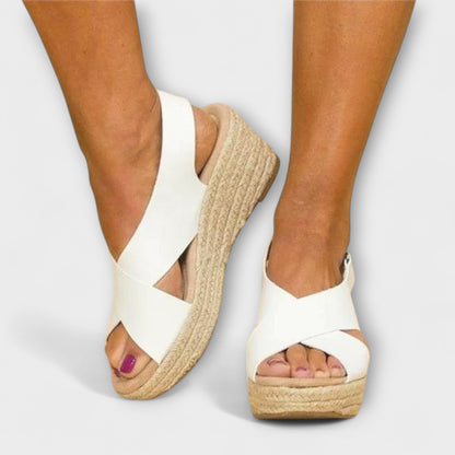 BERTLINDE I ELEGANTE ESPADRILLE-SANDALEN