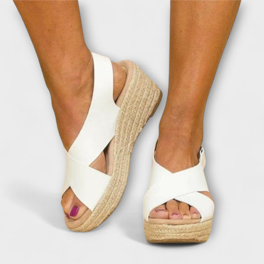 BERTLINDE I ELEGANTE ESPADRILLE-SANDALEN