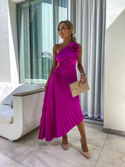 SIGHILD I ELEGANTES SCHULTERFREIES KLEID