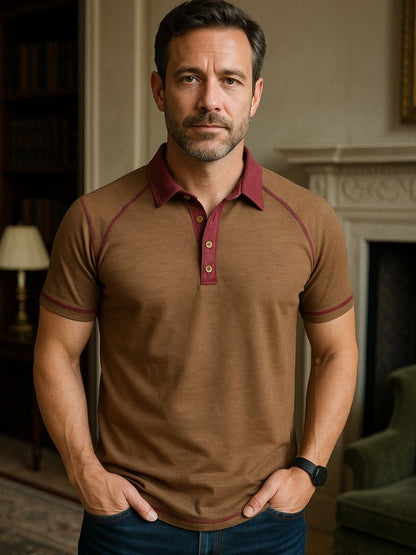 ELMSWAY I RETRO POLOSHIRT