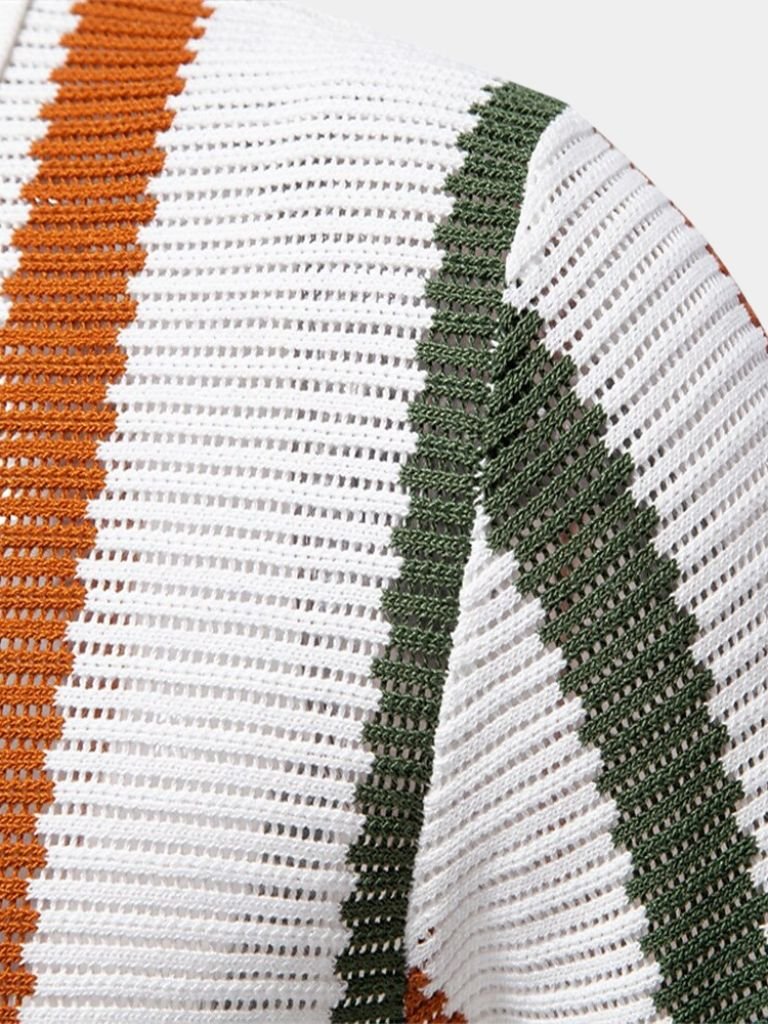 HARTWIN I STILVOLLES GESTREIFTES POLOSHIRT