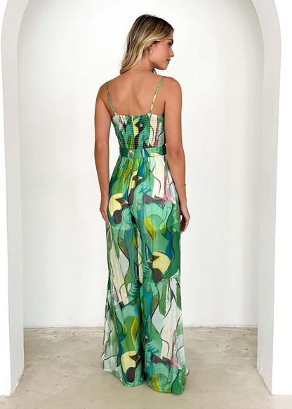 ANNALISE I CHICES MAXIKLEID MIT PRINT