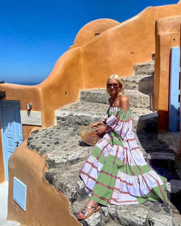 SERAPHINA I LUXURIÖSES SCHULTERFREIES MAXIKLEID