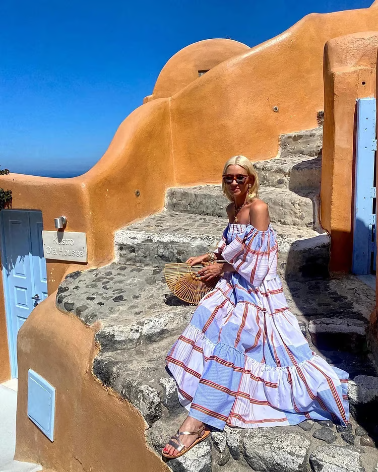 SERAPHINA I LUXURIÖSES SCHULTERFREIES MAXIKLEID