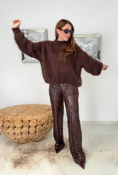 BRIGITTA I WARMES PULLOVER AUS WOLLE