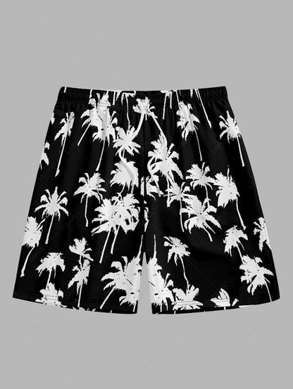 Das Roberto Russo – Cali Nights T-Shirt & Shorts mit Kordelzug