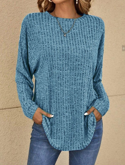 EULA I LÄSSIGER STRICKPULLOVER