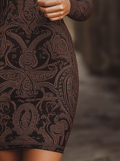 HANNA I VINTAGE BODYCON KLEID