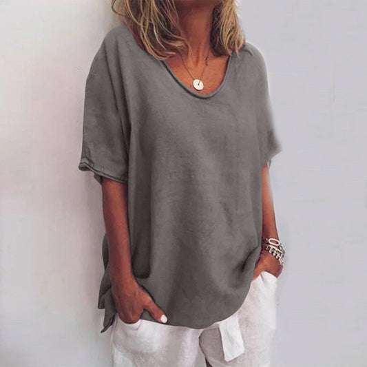 Lena | Versatile Linen Blouse