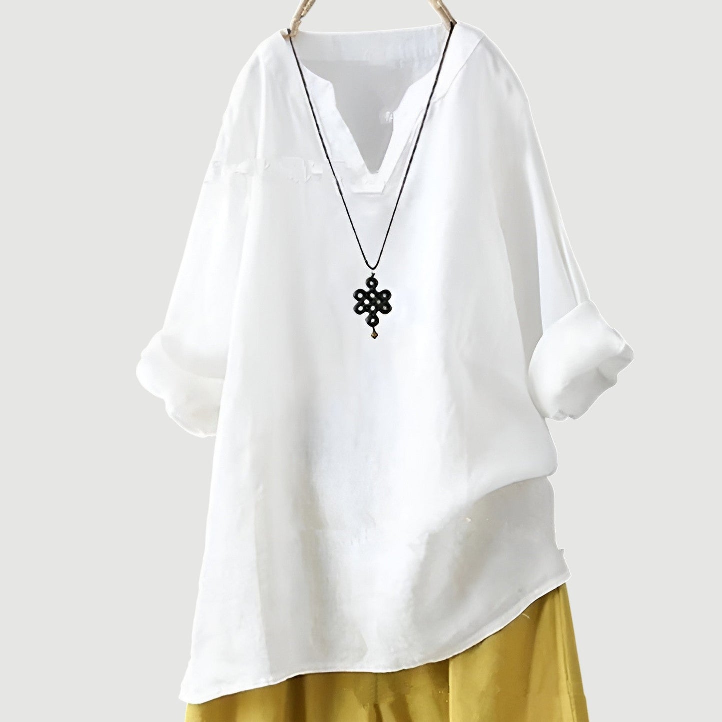 HERLINDE I BEQUEMES LEINENOBERTEIL