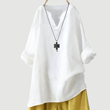 HERLINDE I BEQUEMES LEINENOBERTEIL