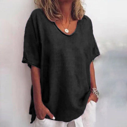 Lena | Versatile Linen Blouse