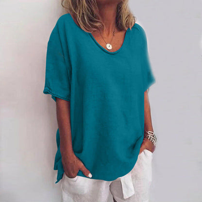 Lena | Versatile Linen Blouse