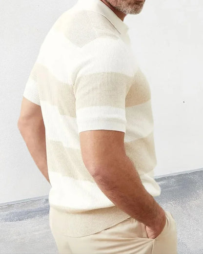 FENRIS I MODERNES STRICK-POLOSHIRT