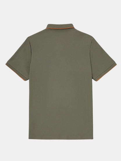 ALDWYN I ELEGANTES STRICK-POLOSHIRT