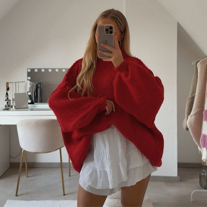 NORA I ÜBERGRÖßER STRICKPULLOVER