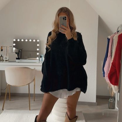 NORA I ÜBERGRÖßER STRICKPULLOVER