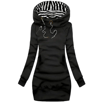 LEANA - WINTERPULLOVER MIT KAPUZE