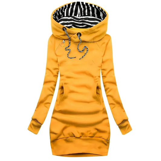 LEANA - WINTERPULLOVER MIT KAPUZE