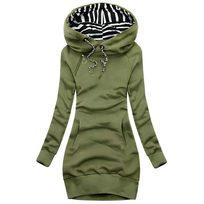 LEANA - WINTERPULLOVER MIT KAPUZE