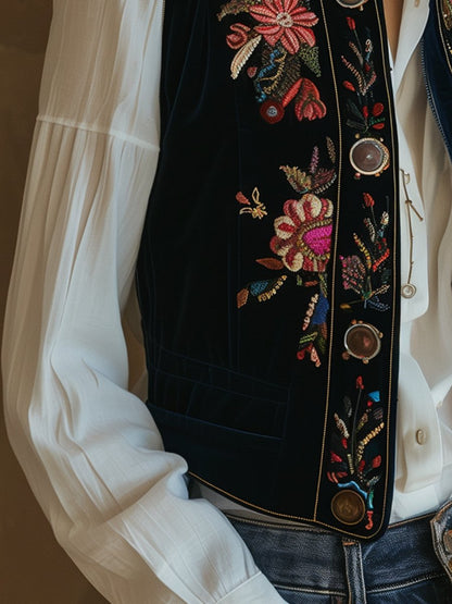 URSULA I VINTAGE FLORALES SAMT-WESTE