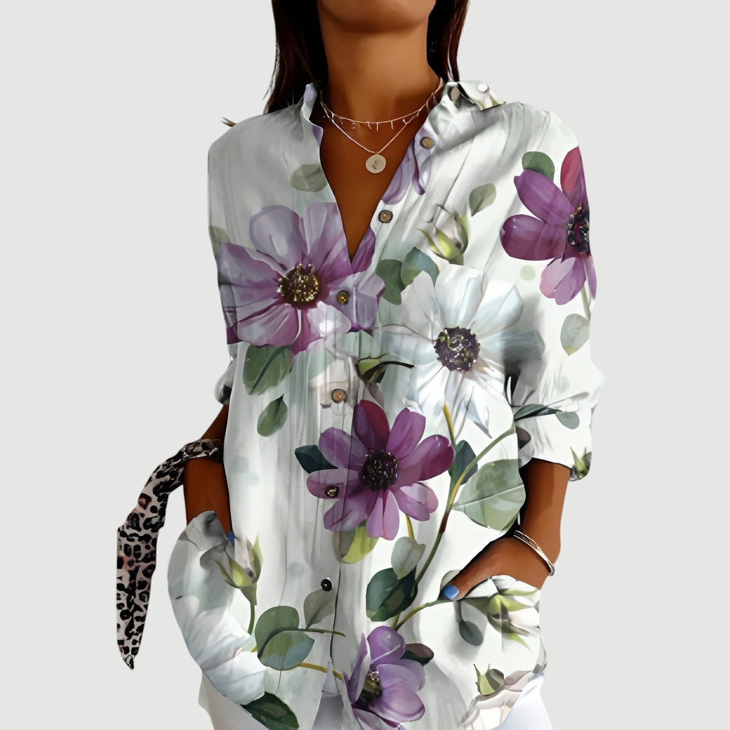 MARTHA I LUXURIÖSES LANGARMHEMD