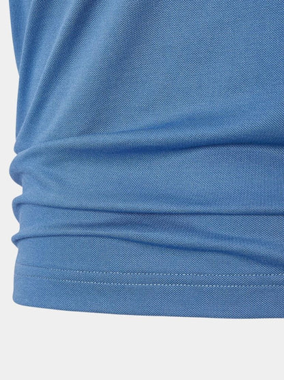 REGIS I STRICK-POLOSHIRT MIT VIERTEL-REISSVERSCHLUSS