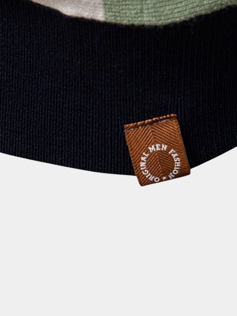 HARTMUT I GESTREIFTES STRICK-POLOSHIRT