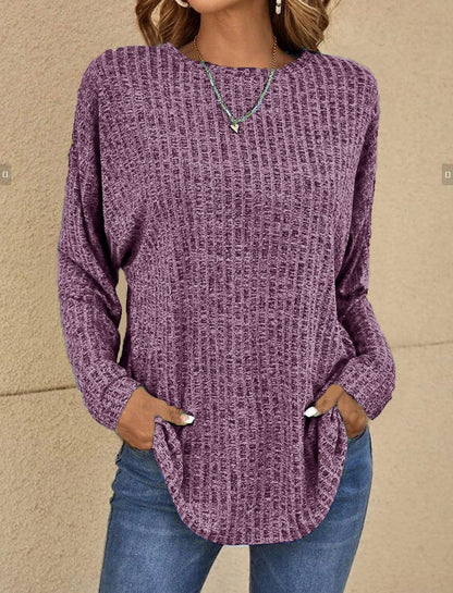 EULA I LÄSSIGER STRICKPULLOVER