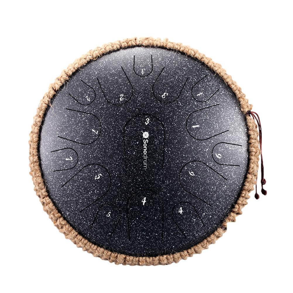 Sonodrum Zungentrommel - "Premium" - Handgefertigt - 35,5cm - 15 Zungen - C-Dur