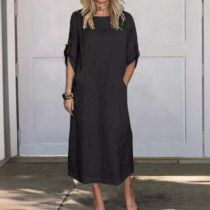 Lina – Elegantes Bauchabdeckendes Kleid