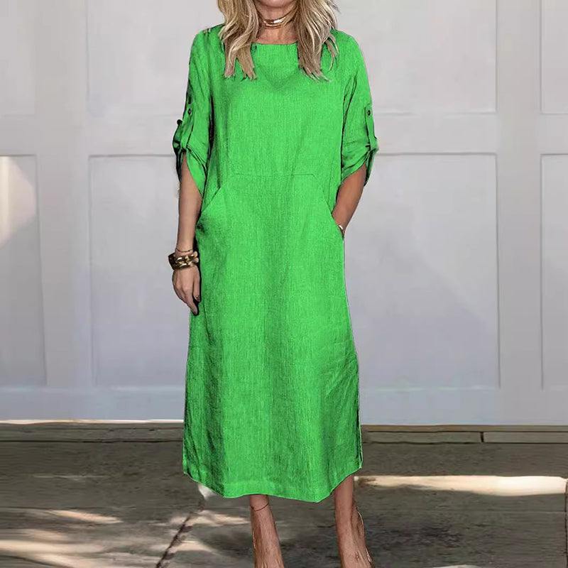 Lina – Elegantes Bauchabdeckendes Kleid