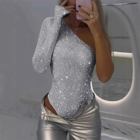 IDA I GLITZERNDER BODYSUIT